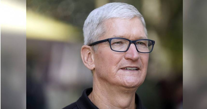 蘋果公司執行長庫克（Tim Cook）。（圖／達志／美聯社）